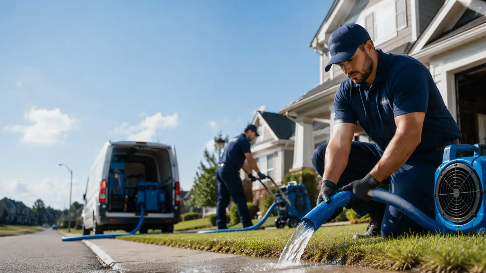 Flood Damage Restoration in Newsoms, VA